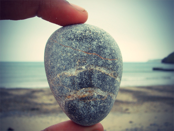 pebble on a beach